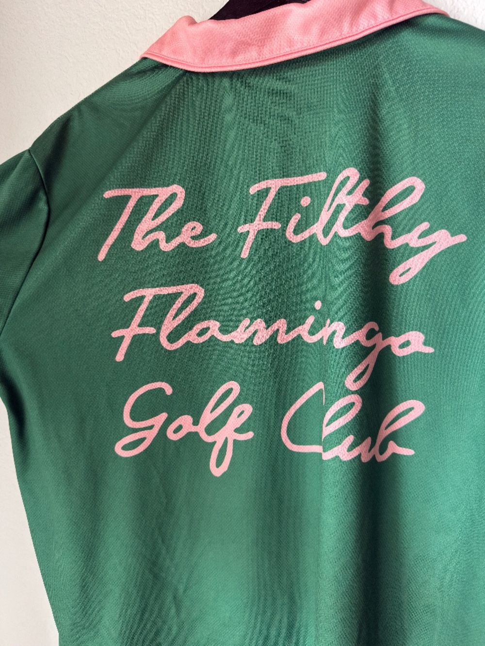 Duvin Golf Polo 'The Filthy Flamingo Social Club' - Picture 5 of 5